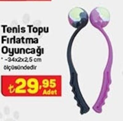 Kiwipets Tenis Topu Fırlatma Oyuncağı 34x2x2,5 cm  image