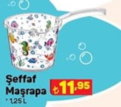 Şeffaf Maşrapa 1,25 L image