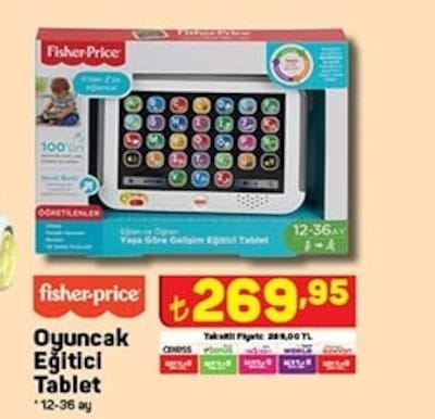 Fisher-Price Eğitici Oyuncak Tablet  image