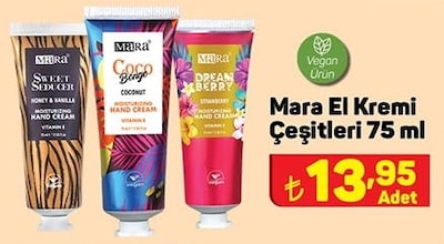 Mara El Kremi Çeşitleri 75 ml image