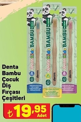 Denta Bambu Çocuk Diş Fırçası Çeşitleri image