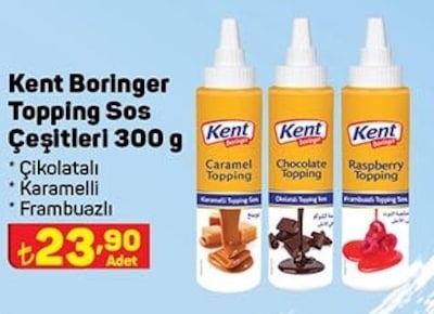 Kent Boringer Topping Sos Çeşitleri 300 g image