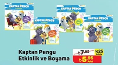 Kaptan Pengu Etkinlik ve Boyama image