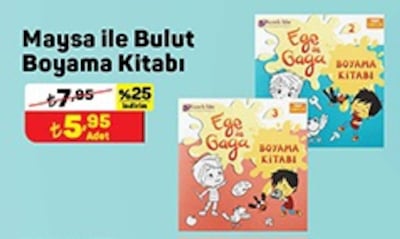 Maysa ile Bulut Boyama Kitabı image