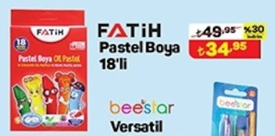 Fatih Pastel Boya 18'li image