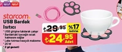 Starcom USB Bardak Isıtıcı image