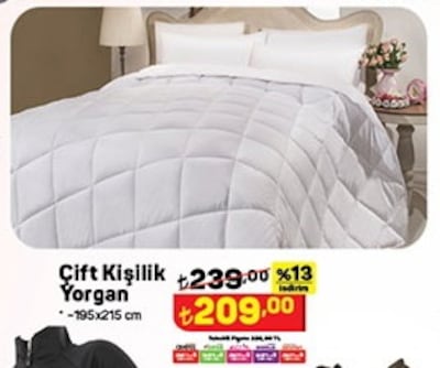 Çift Kişilik Yorgan 195x215 cm image
