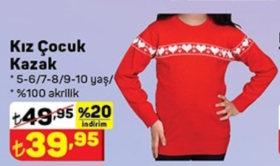 Kız Çocuk Kazak image