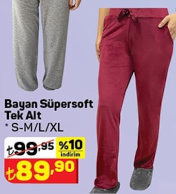 Bayan Süpersoft Tek Alt image