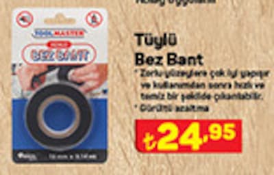 Tüylü Bez Bant image