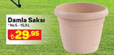 Damla Saksı No:5 16,3 l image