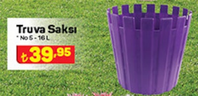 Truva Saksı No:5 16 l image