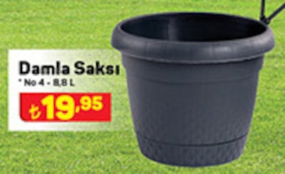 Damla Saksı No:4 5,5 L image