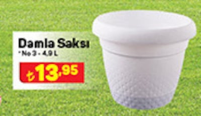 Damla Saksı No:3 4,9 L image