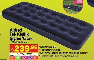 Pavillo Airbed Tek Kişilik Şişme Yatak image