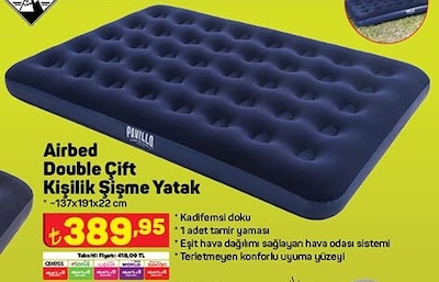 Pavillo Airbed Double Çift Kişilik Şişme Yatak image