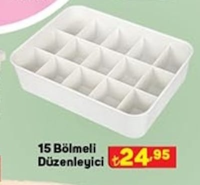 15 Bölmeli Düzenleyici  image