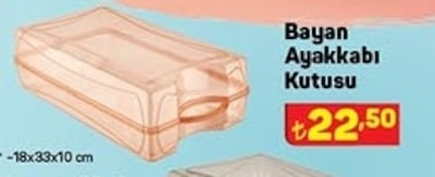 Bayan Ayakkabı Kutusu 18x33x10 cm  image