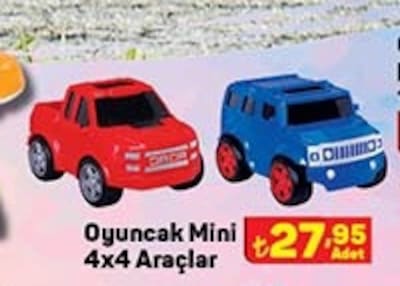 Oyuncak Mini 4x4 Araçlar image