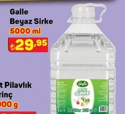 Galle Beyaz Sirke 5000 ml image