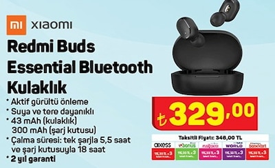 A101 Xiaomi Redmi Buds Essential Bluetooth Kulaklık