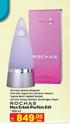 Rochas Man Erkek Parfüm Edt 100 ml image