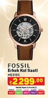 Fossil ME3195 Erkek Kol Saati image