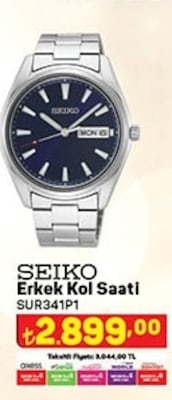 Seiko SUR341P1 Erkek Kol Saati image