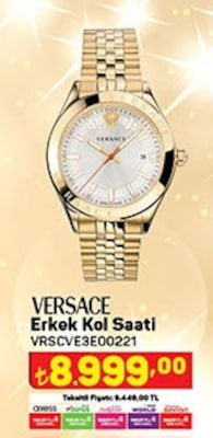 Versace VRSCVE3E00221 Erkek Kol Saati image