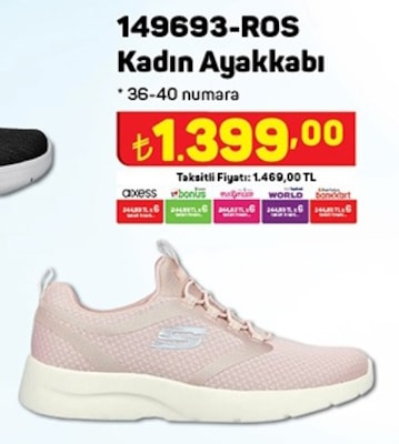 Skechers 149693-ROS Kadın Ayakkabı image