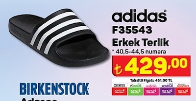 Adidas F35543 Erkek Terlik image