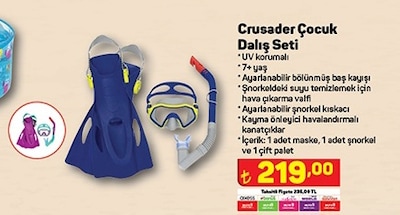 Bestway Crusader Çocuk Dalış Seti image