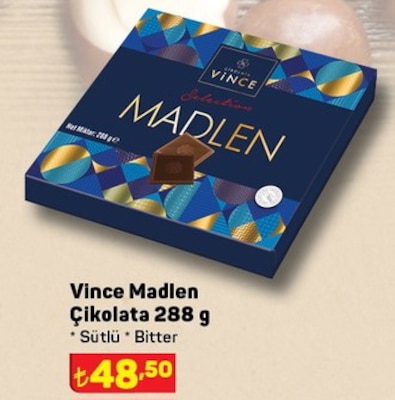 Vince Madlen Çikolata 288 g image