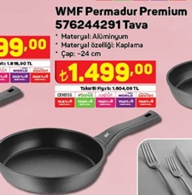 WMF 576244291 Permadur Premium Tava image