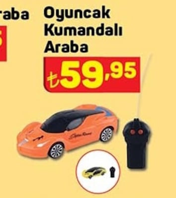 Oyuncak Kumandalı Araba  image