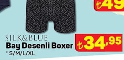 Silk&Blue Bay Desenli Boxer  image