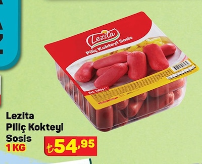 Lezita Piliç Kokteyl Sosis 1 Kg image