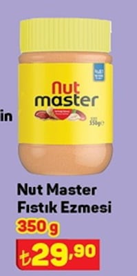 Nut Master Fıstık Ezmesi 350 g image