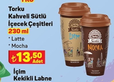 Torku Kahveli Sütlü İçecek Çeşitleri 230 ml image