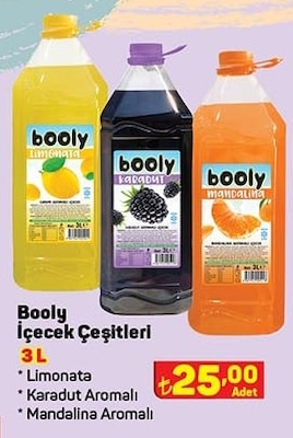 Booly İçecek Çeşitleri 3 L image