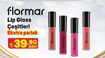 Flormar Lip Gloss Çeşitleri Ekstra Parlak image