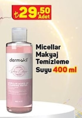 Dermokil Micellar Makyaj Temizleme Suyu 400 ml image