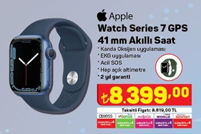 Apple Watch Series 7 GPS 41 mm Akıllı Saat image
