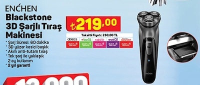 Enchen Blackstone 3D Şarjlı Tıraş Makinesi image