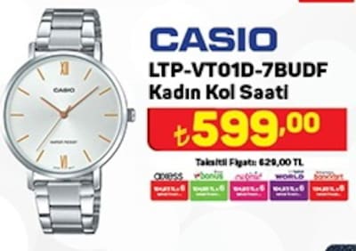 Casio LTP-VT01D-7BUDF Kadın Kol Saati image