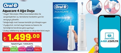 Oral-B Aquacare 4 Ağız Duşu image