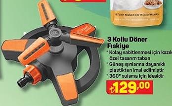 3 Kollu Döner Fıskiye image