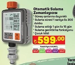 Otomatik Sulama Zamanlayıcısı image