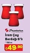 Pasabahce İrem Çay Bardağı 6'lı image