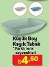 Küçük Boy Kayık Tabak image